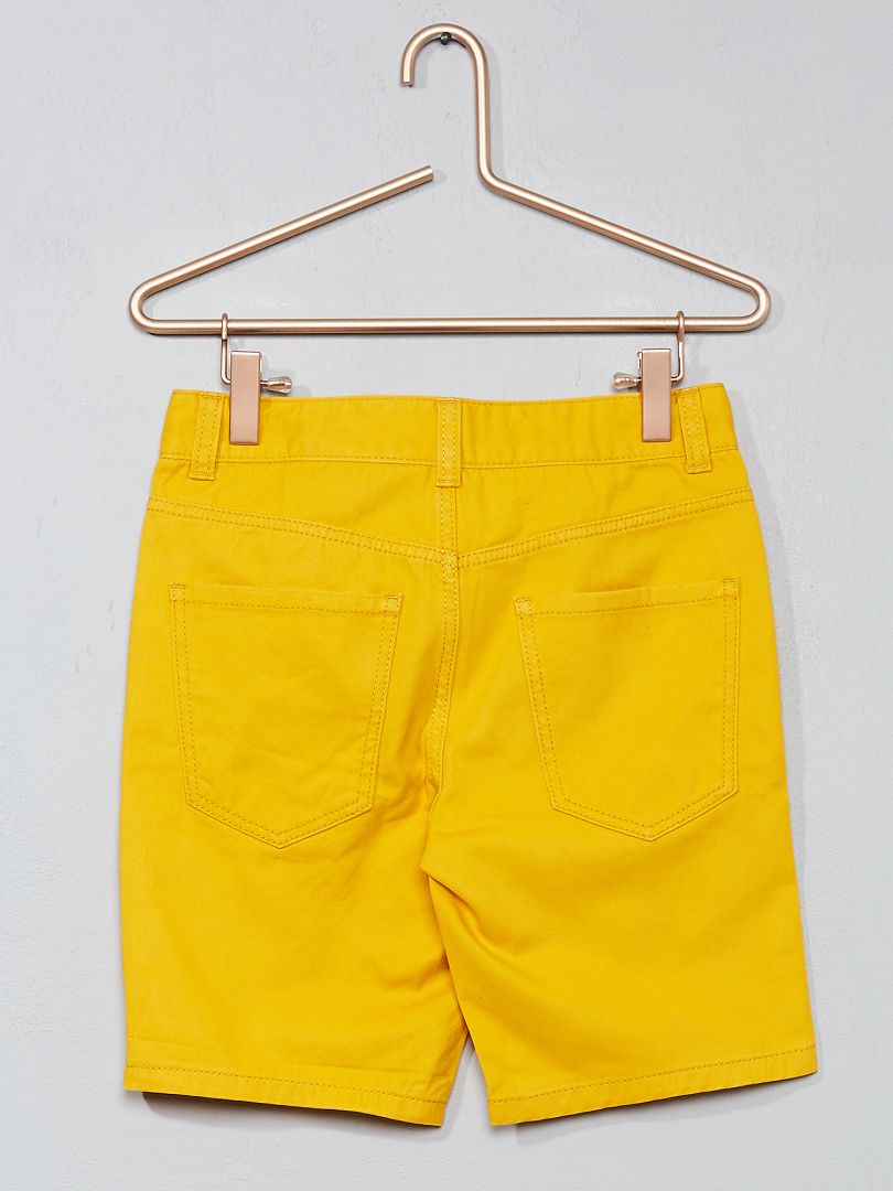 Bermudas De Sarga AMARILLO Kiabi 8 00