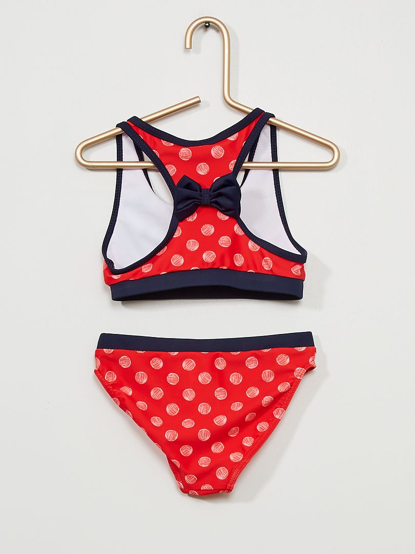 Bikini Minnie Disney Rojo Kiabi