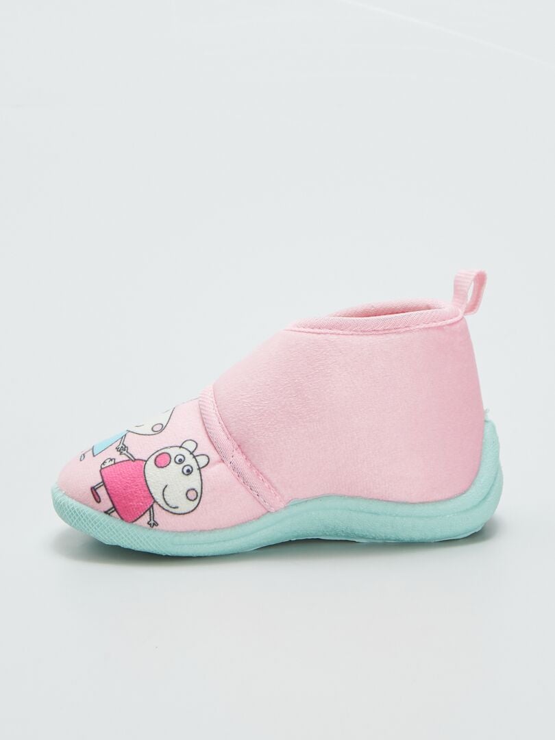 Botas De Casa Velcro Peppa Pig ROSA Kiabi 12 00