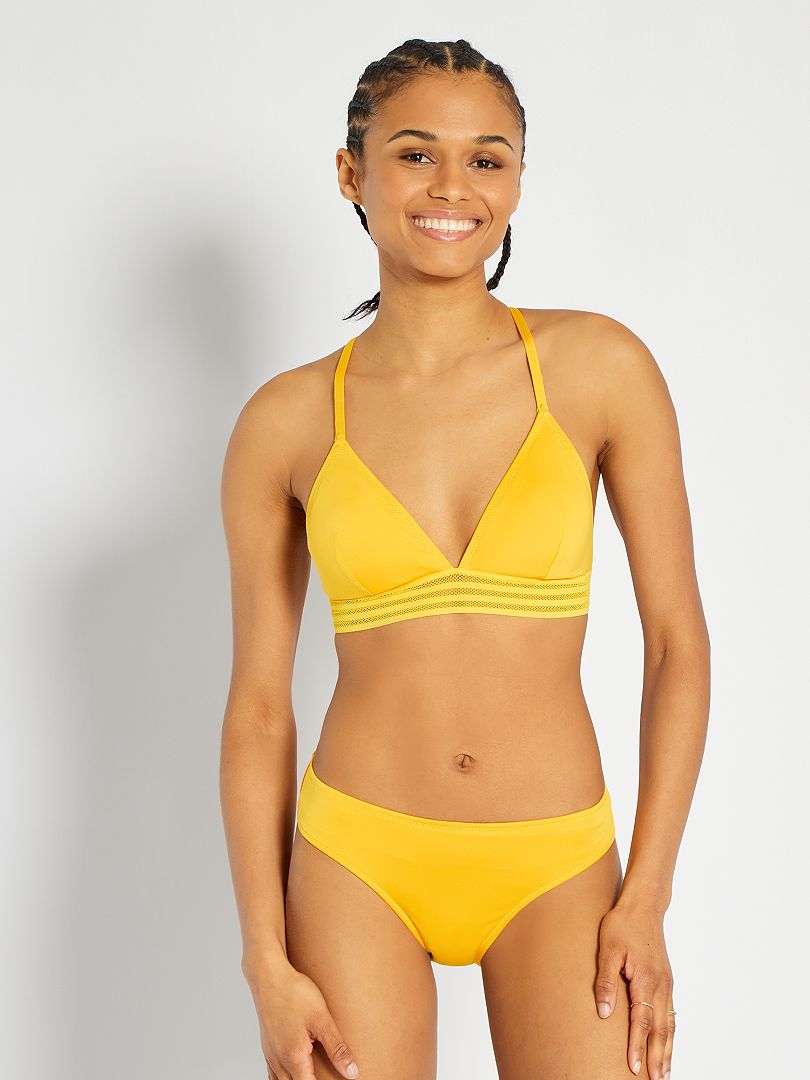 Braguita De Bikini Amarillo Kiabi