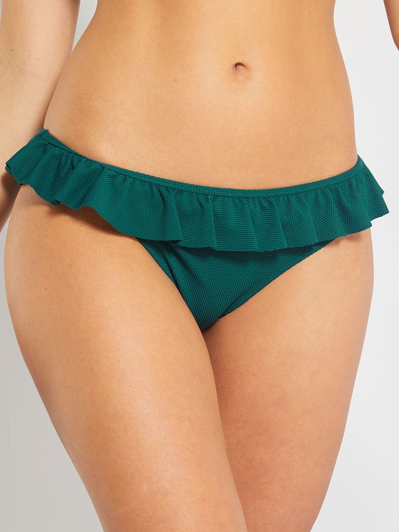 Braguita De Bikini Nido De Abeja VERDE Kiabi 6 00