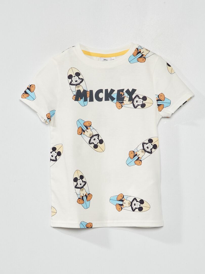 Camiseta Estampada Mickey BEIGE Kiabi 8 00