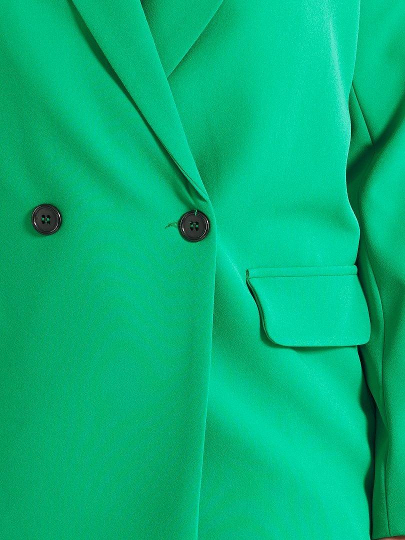 Chaqueta Blazer Verde Kiabi