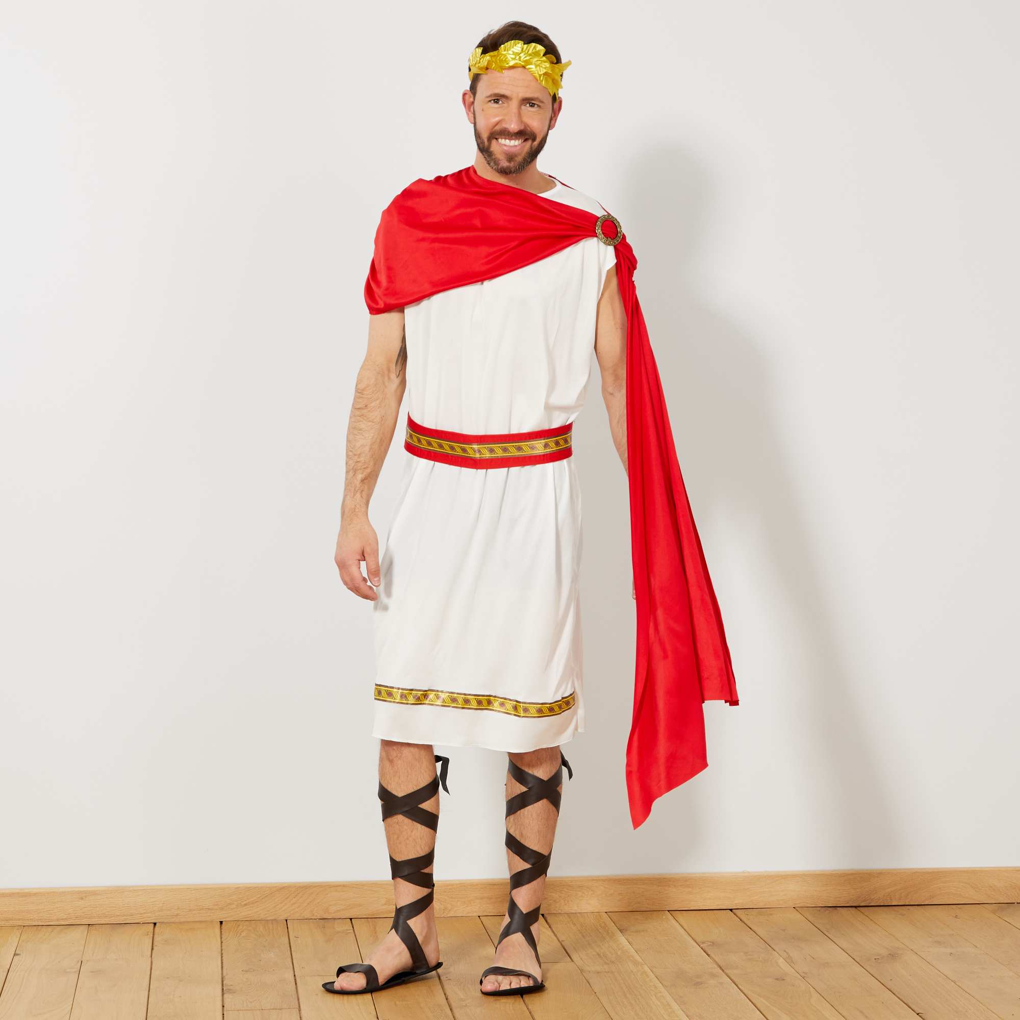 Disfraz de emperador romano Hombre - Kiabi - 19,00€ Disfraz de emperador romano Hombre - Kiabi - 19,00€