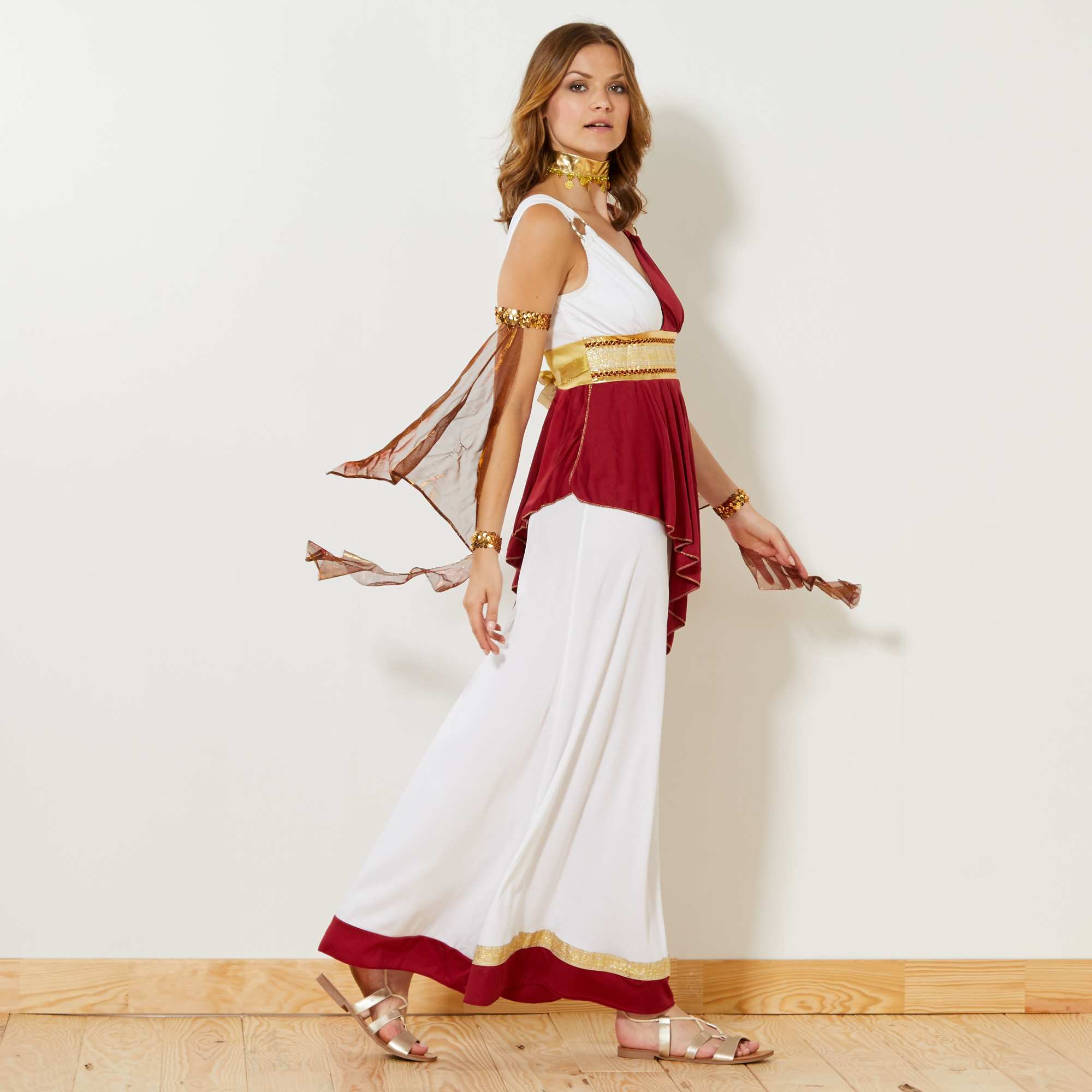 Disfraz de emperatriz romana Mujer - Kiabi - 29,00€ Disfraz de emperatriz romana Mujer - Kiabi - 29,00€