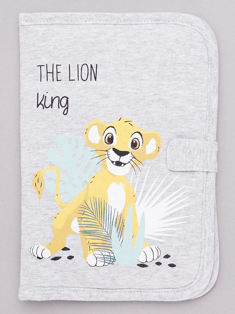 Funda para cartilla sanitaria El rey león GRIS Kiabi 8 00