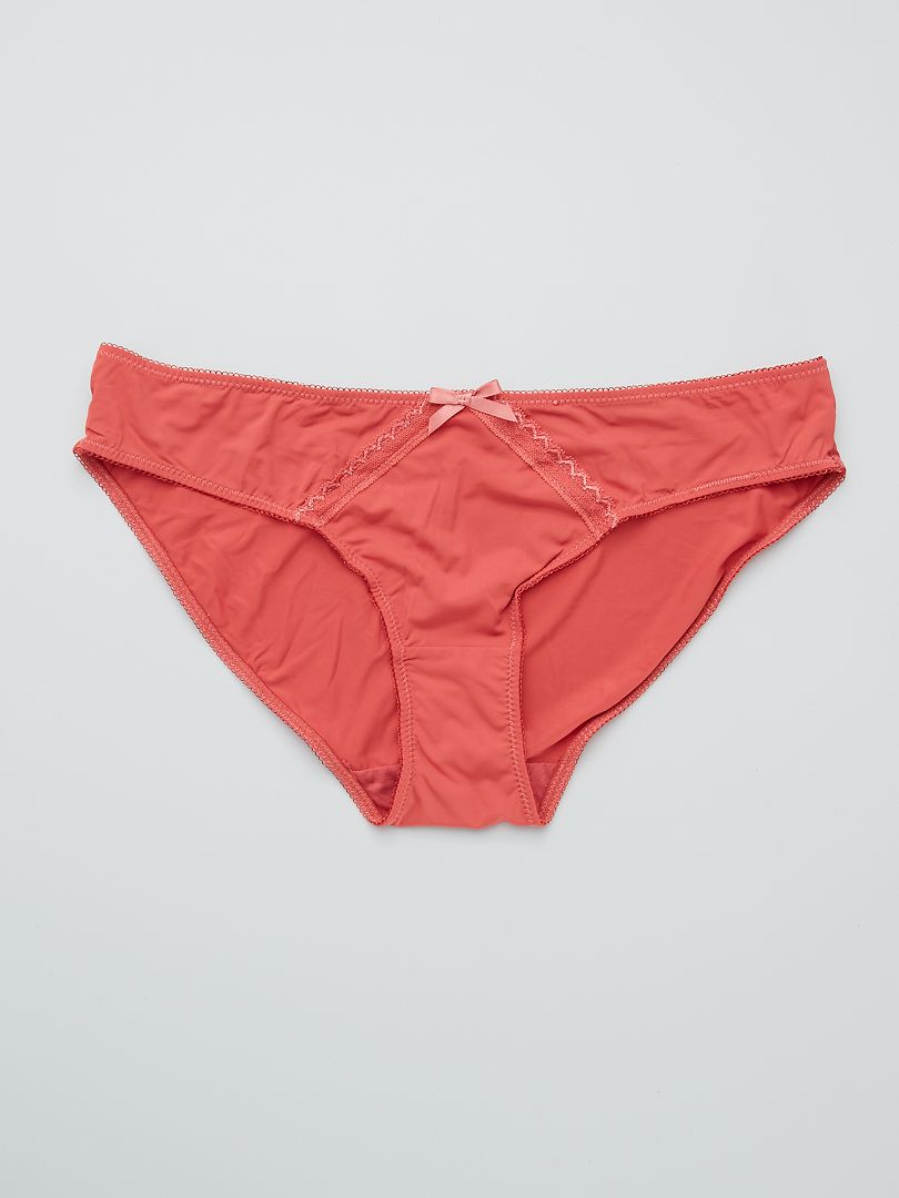 Pack De 2 Braguitas Envie De Lingerie NARANJA Kiabi 12 00