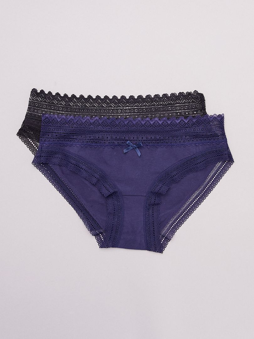 Pack De Braguitas Sexy Dim Azul Kiabi