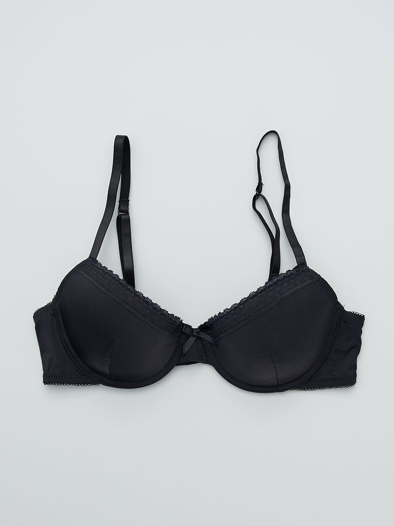 Pack De Sujetadores Envie De Lingerie Negro Kiabi