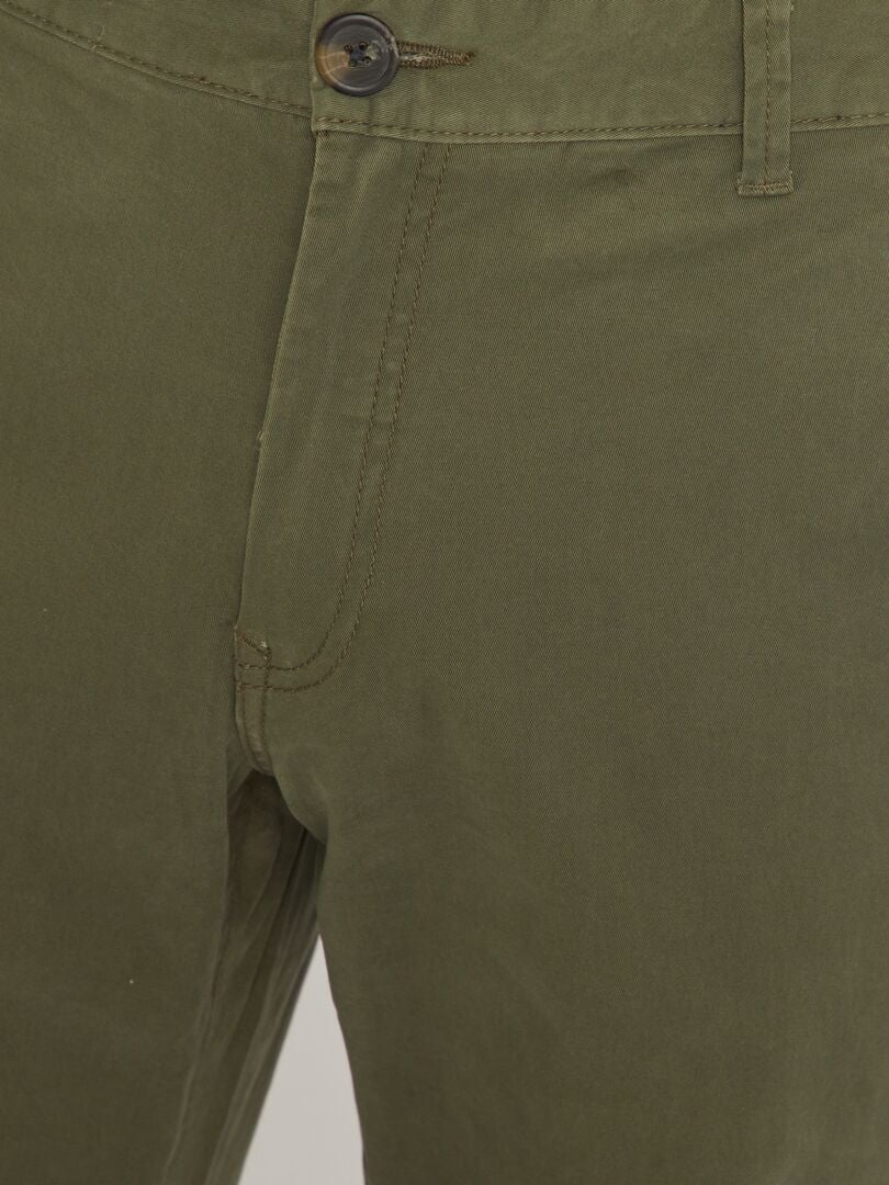 Pantalón chino recto L32 KAKI Kiabi 15 00