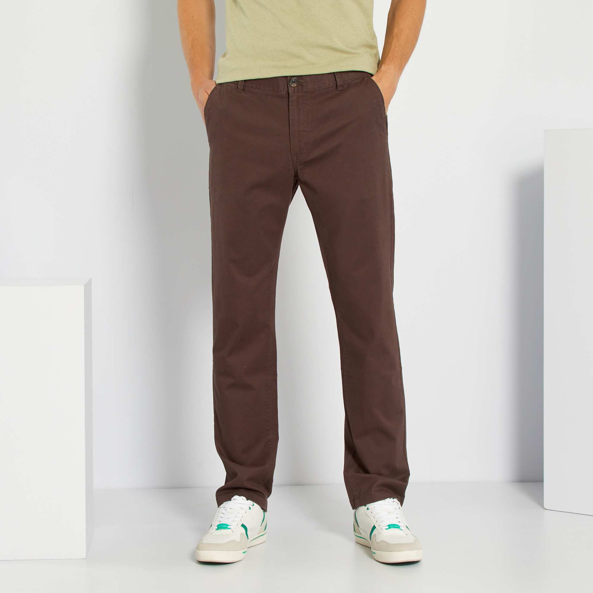 Pantal N Chino Regular L Eco Concepci N Hombre Talla S Xxl Marr N