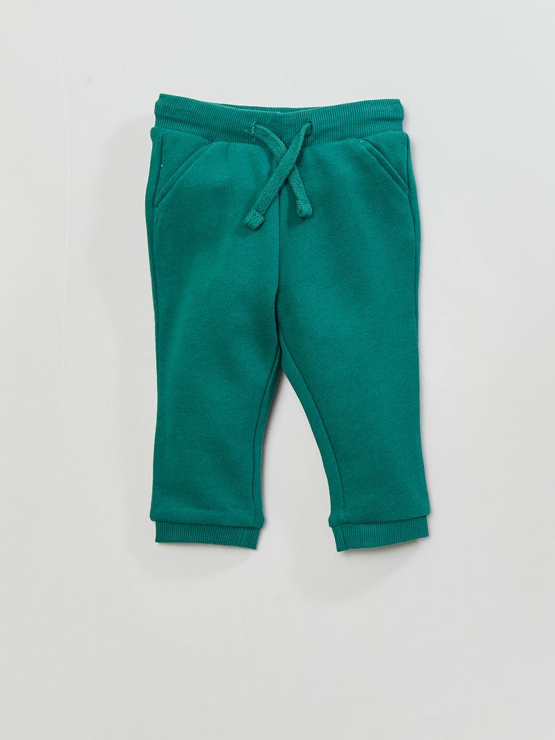 Pantal N De Jogging De Algod N Unisex Verde Kiabi