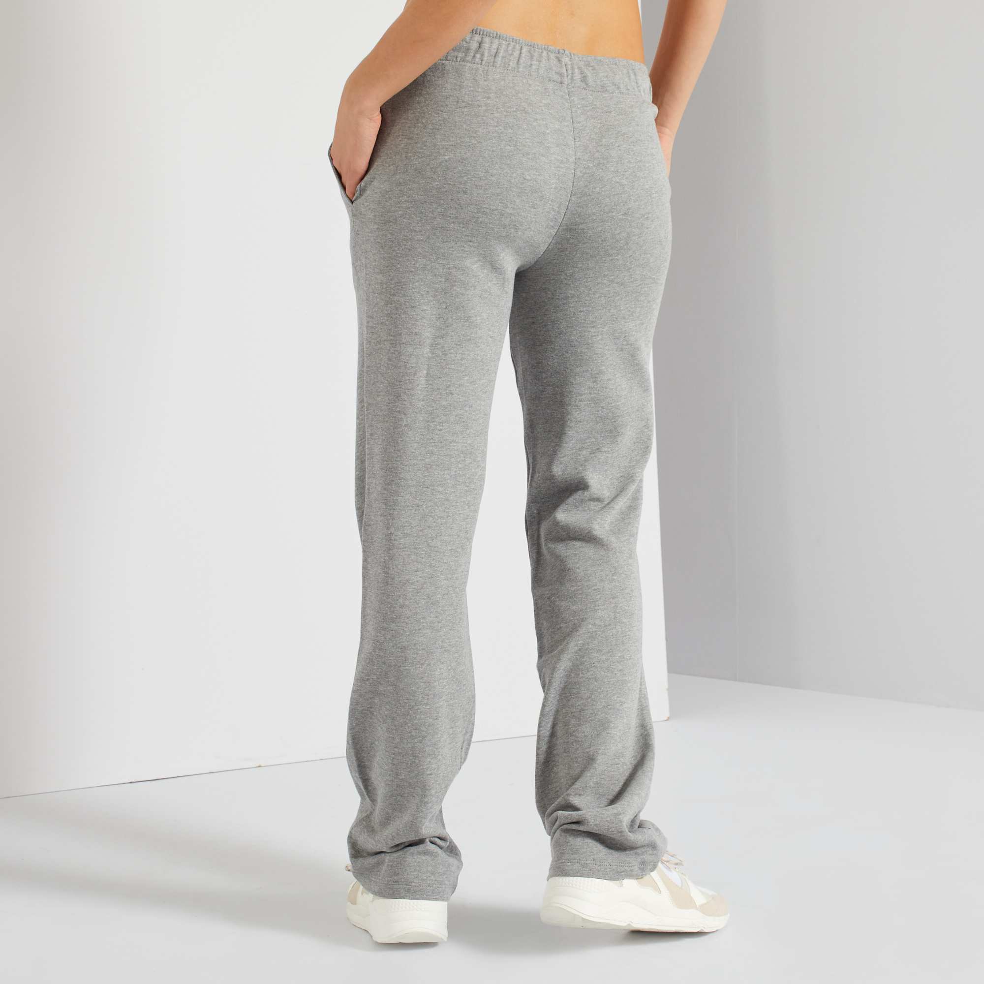 Pantal N De Jogging De Felpa Mujer Talla A Gris Kiabi