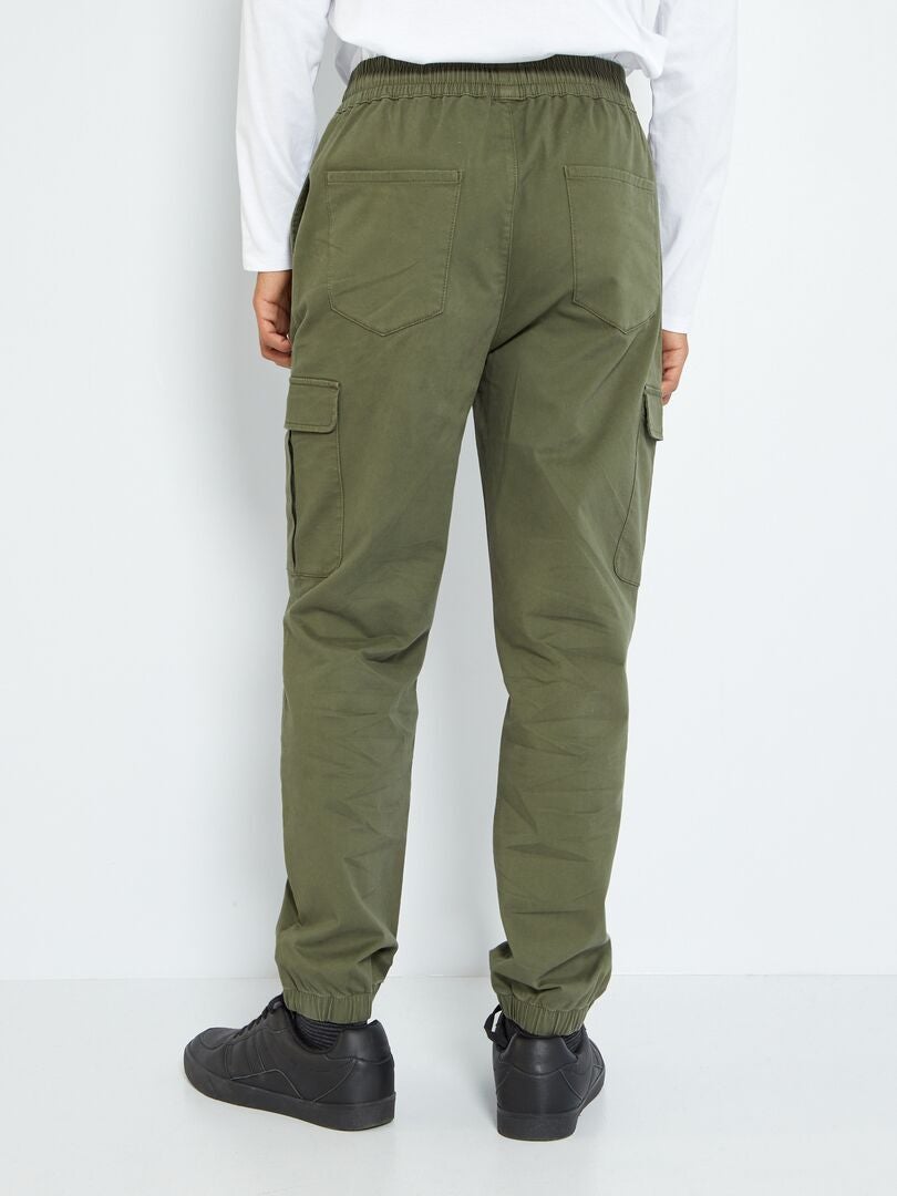 Pantalón tipo cargo KAKI Kiabi 17 00