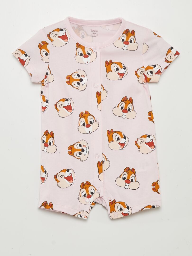 Pelele De Pijama Disney Rosa Kiabi