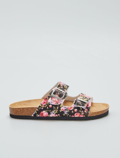 Sandalias Mujer Flores