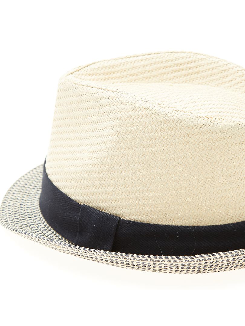 Sombrero De Paja Tipo Panam Beige Kiabi