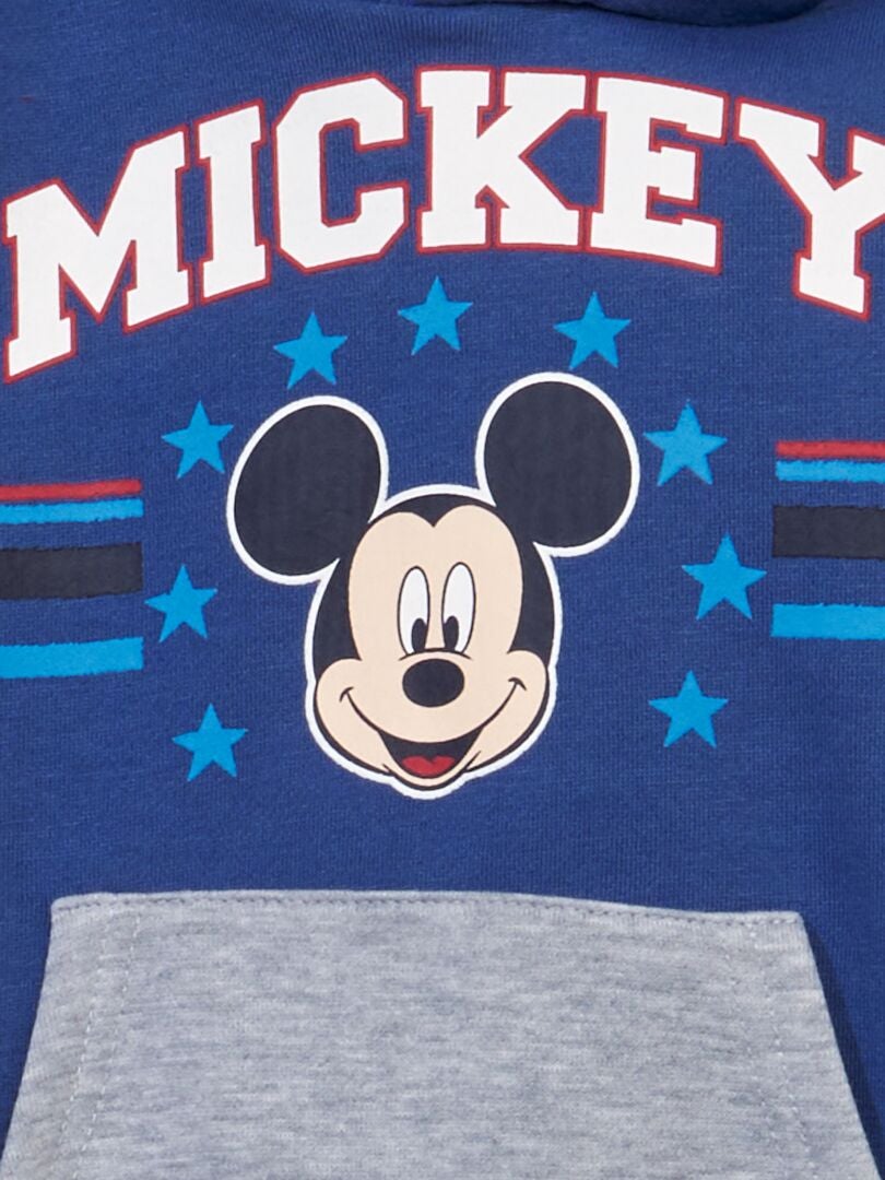 Sudadera Con Capucha Mickey Azul Kiabi