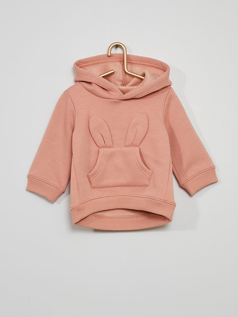 Sudadera Con Capucha Rosa Kiabi