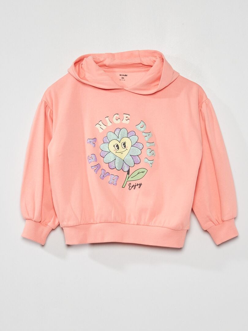 Sudadera con capucha y estampado de fantasía ROSA Kiabi 13 00