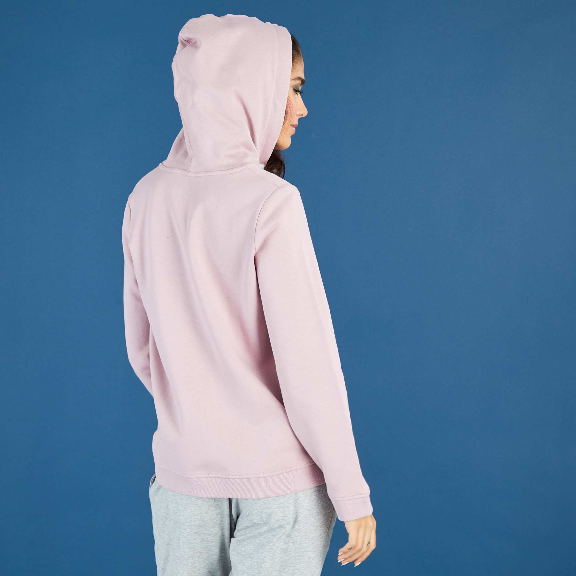 Sudadera Con Cremallera Y Capucha De Felpa Ligera Mujer Rosa Kiabi