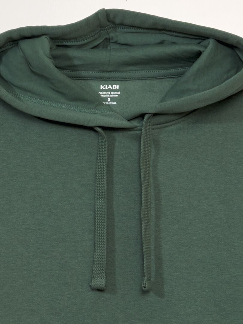 Sudadera de chándal con capucha VERDE Kiabi 18 00