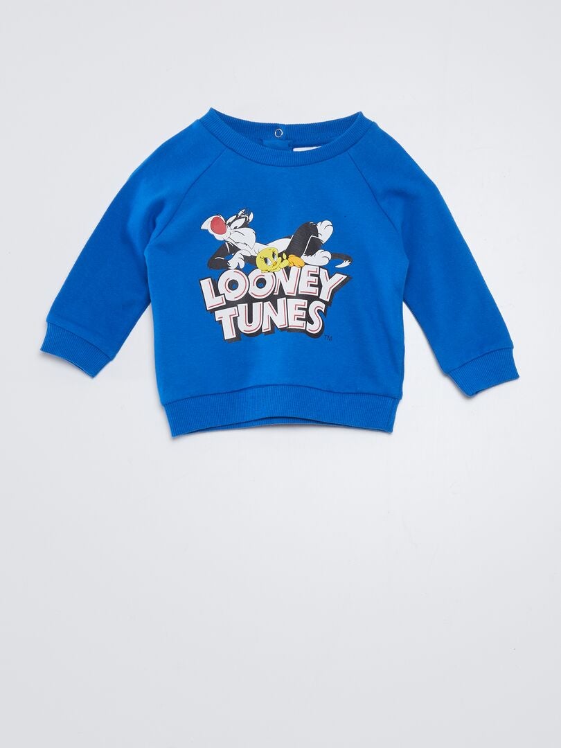 Sudadera Silvestre Y Piol N Looney Tunes Azul Kiabi