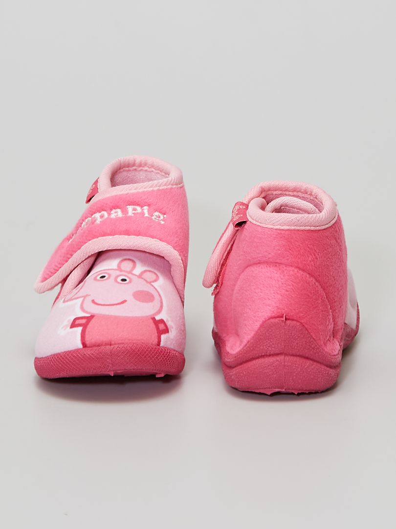 Zapatillas Con Velcro Peppa Pig Rosa Kiabi 10 00