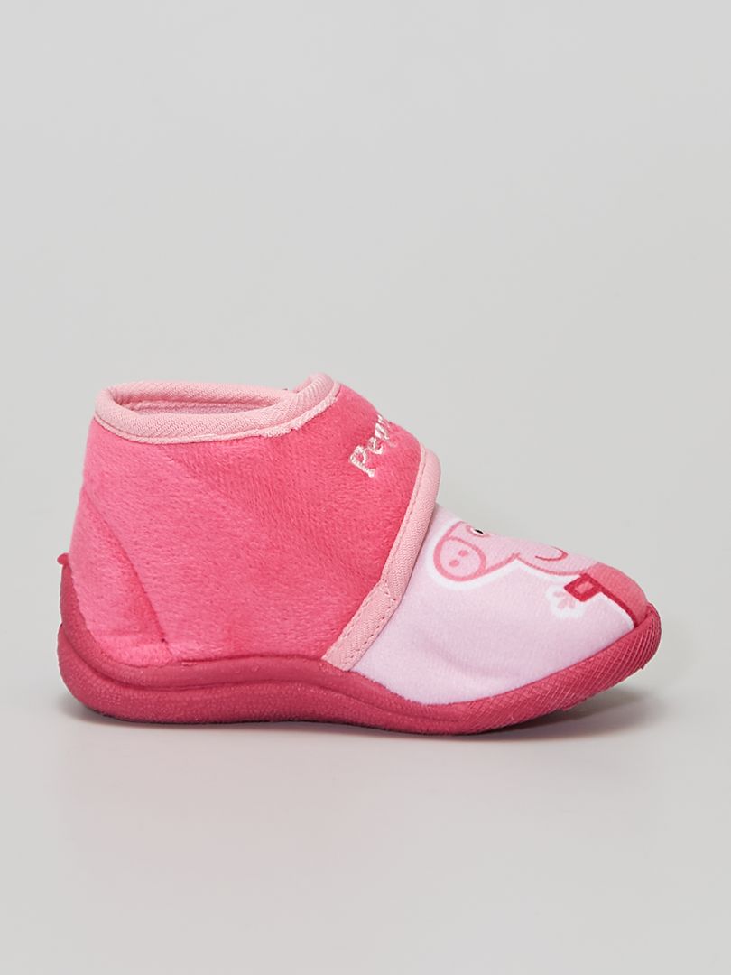 Zapatillas Con Velcro Peppa Pig Rosa Kiabi 10 00