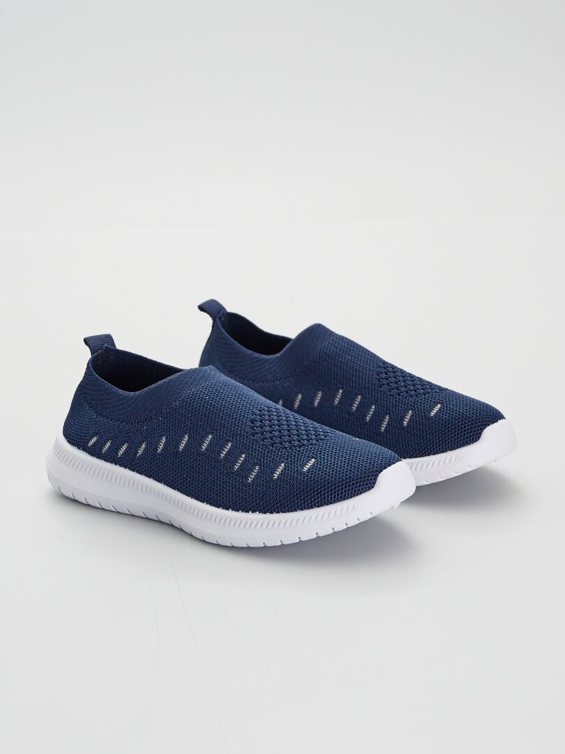 Zapatillas Deportivas Slip On Azul Navy Kiabi