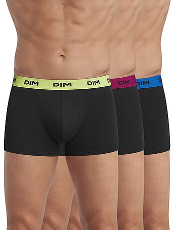 Pack de 3 bóxers hombre algodón stretch