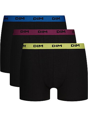 Pack de 3 bóxers hombre algodón stretch