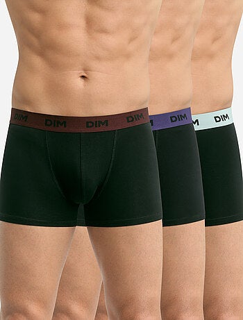 Pack de 3 bóxers hombre algodón stretch