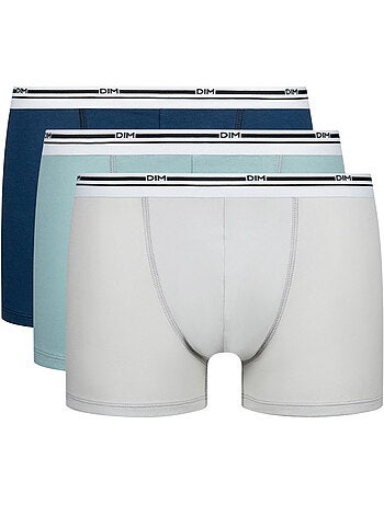 Pack de 3 bóxers hombre algodón stretch
