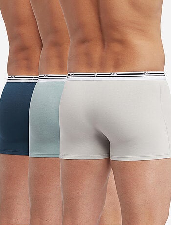 Pack de 3 bóxers hombre algodón stretch
