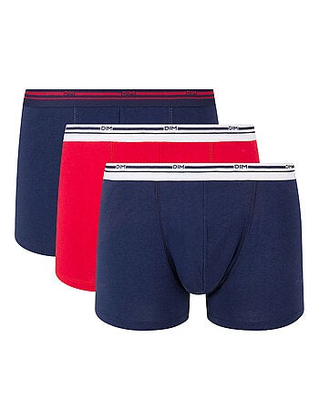 Pack de 3 bóxers hombre algodón stretch