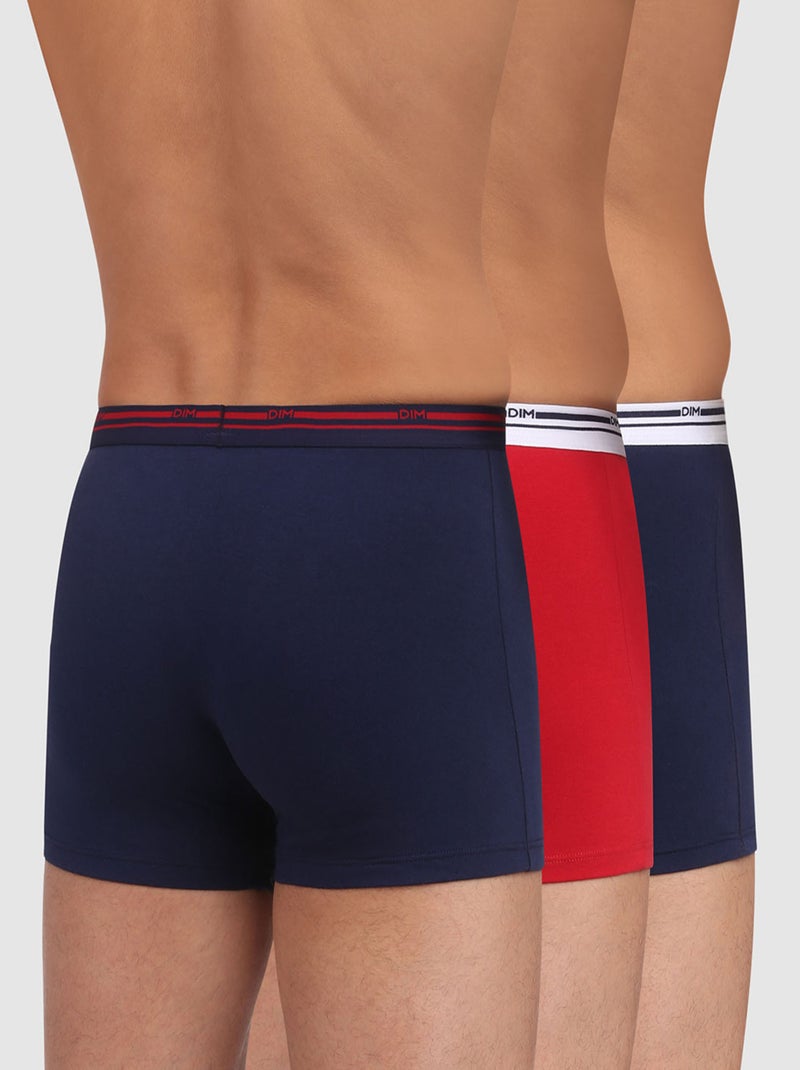 - Pack de 3 Bóxers para Hombre en Azul marino - Kiabi