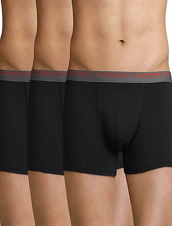 Pack de 3 bóxers hombre algodón stretch