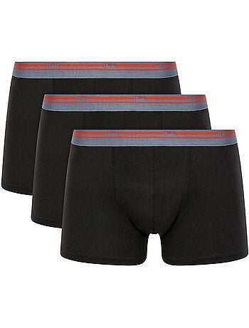Pack de 3 bóxers hombre algodón stretch