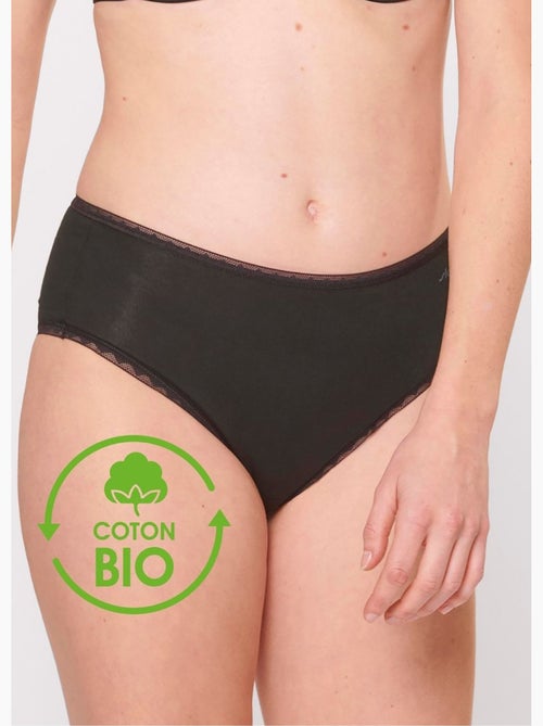 ® Sloggi - Braga de cintura alta Maxi Go Organic - AFIBEL - Kiabi