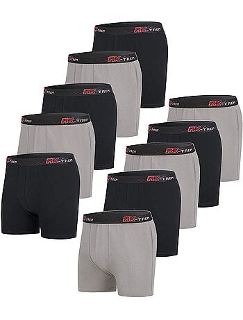 10x bóxers de algodón stretch