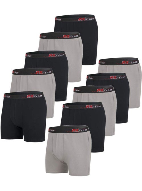10x bóxers de algodón stretch - Kiabi 10x bóxers de algodón stretch - Kiabi