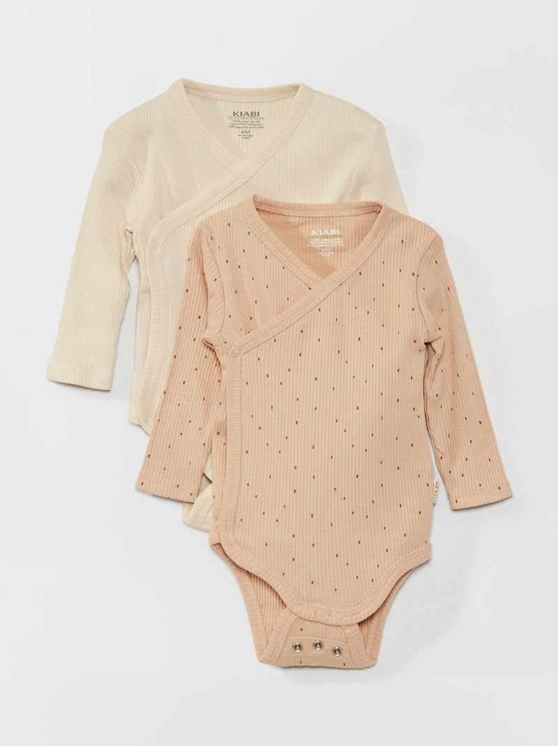 2 bodis evolutivos BEIGE - Kiabi