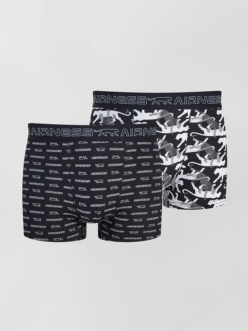 2 boxers Airness negro Kiabi 12.00