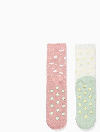 2 calcetines antideslizantes con motivos