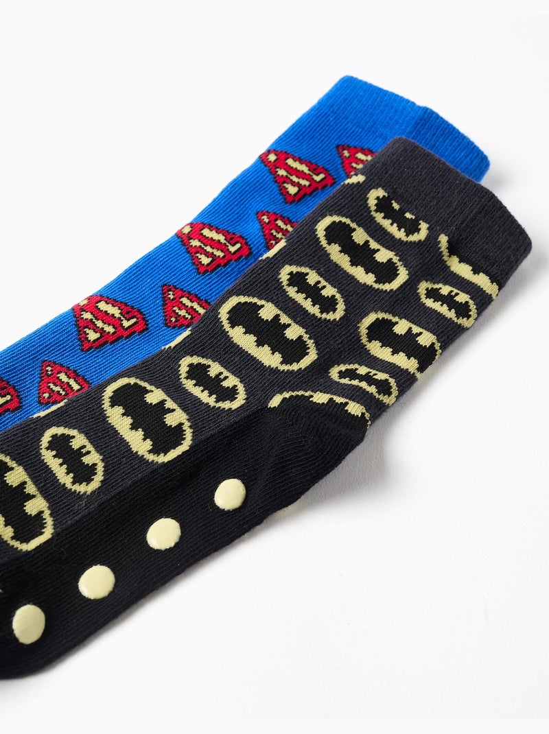 2 calcetines antideslizantes con superhéroes Multicolor - Kiabi