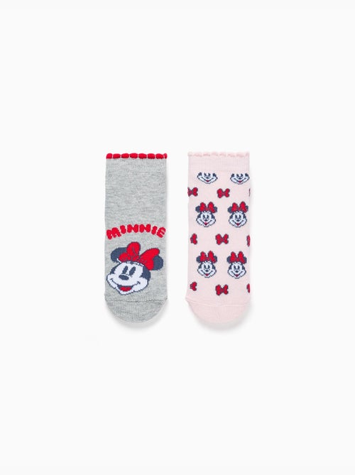 2 calcetines antideslizantes Minnie - Kiabi