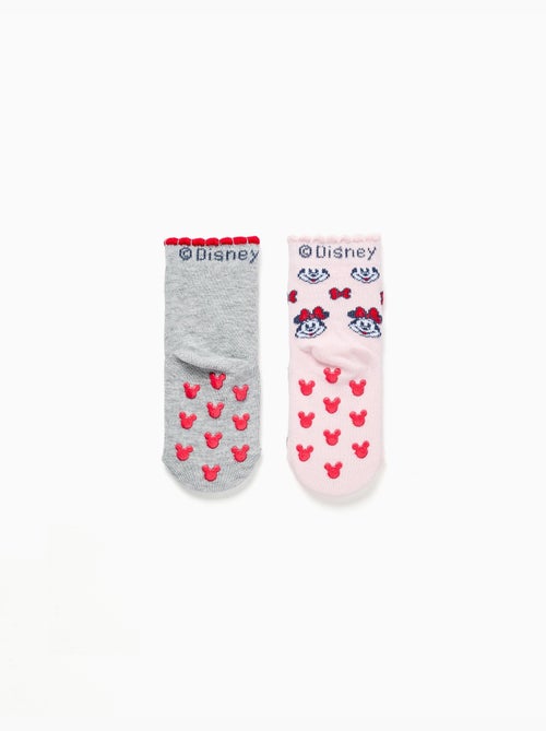2 calcetines antideslizantes Minnie - Kiabi