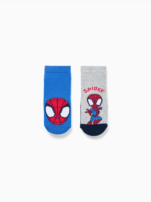 2 calcetines antideslizantes Spidey - Kiabi