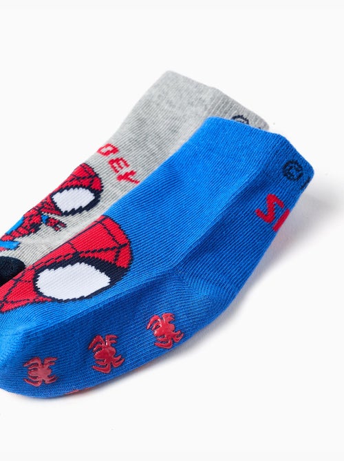 2 calcetines antideslizantes Spidey - Kiabi
